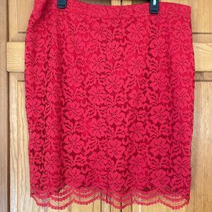 Elle Lace Pencil Skirt